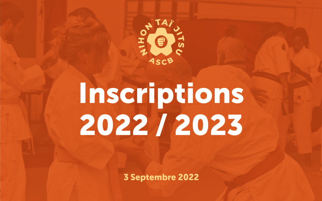 Inscriptions 2022 / 2023