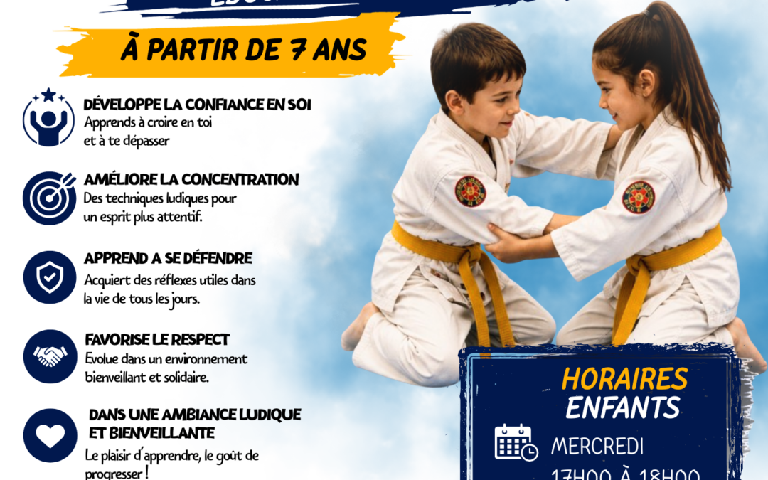 Nihon Taï Jitsu enfants à Bonsecours – Rentrée 2026